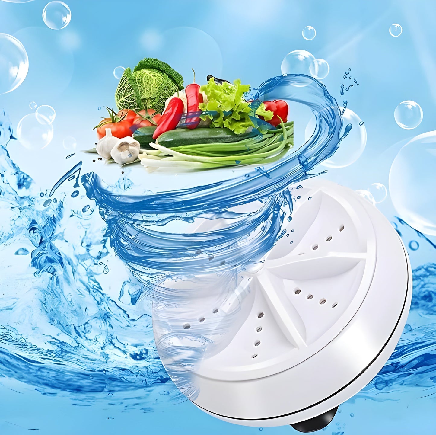 Washing Machine Portable Turbine Spinner