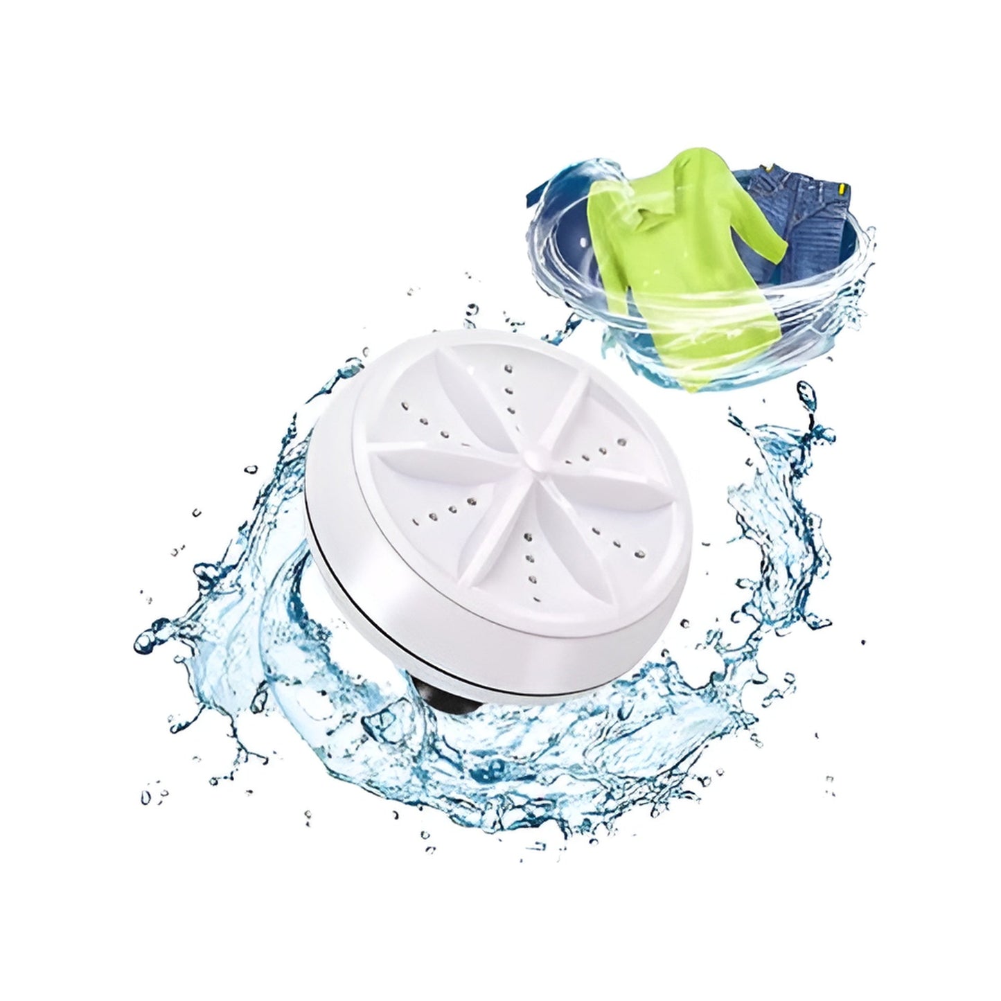 Washing Machine Portable Turbine Spinner